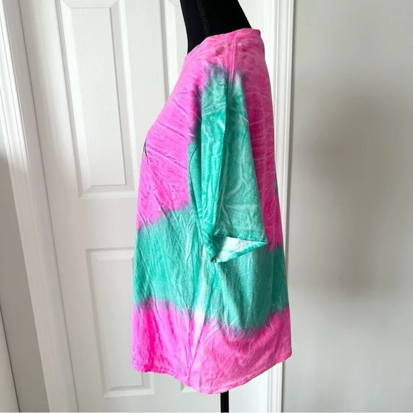 NWOT Florida Sunshine State  Tie Dye Short Sleeve Top - Picture 3 of 11